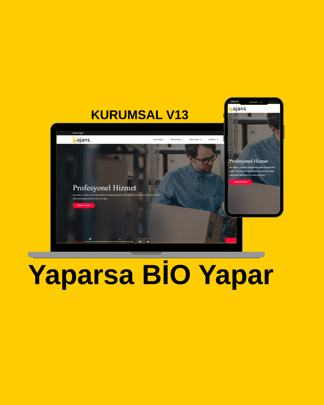 Her Sektöre Uyumlu Kurumsal v13 Yazılımı