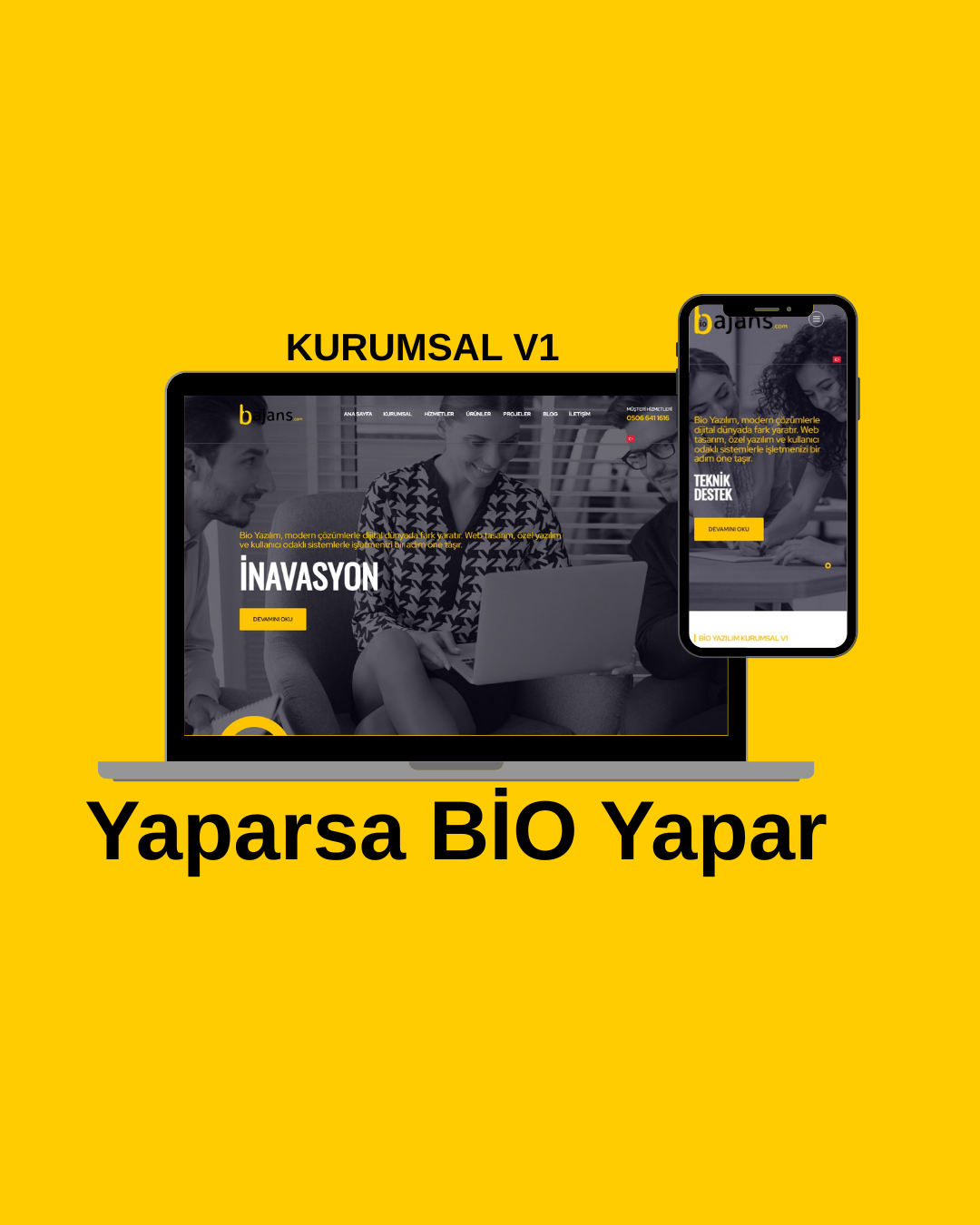Her Sektöre Uygun Kurumsal V1 Yazılımı
