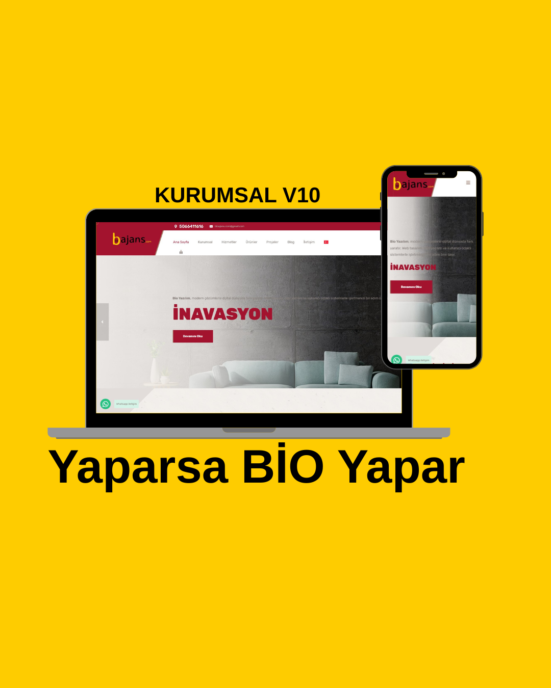 Her Sektöre Uyumlu Kurumsal v10 Yazılımı
