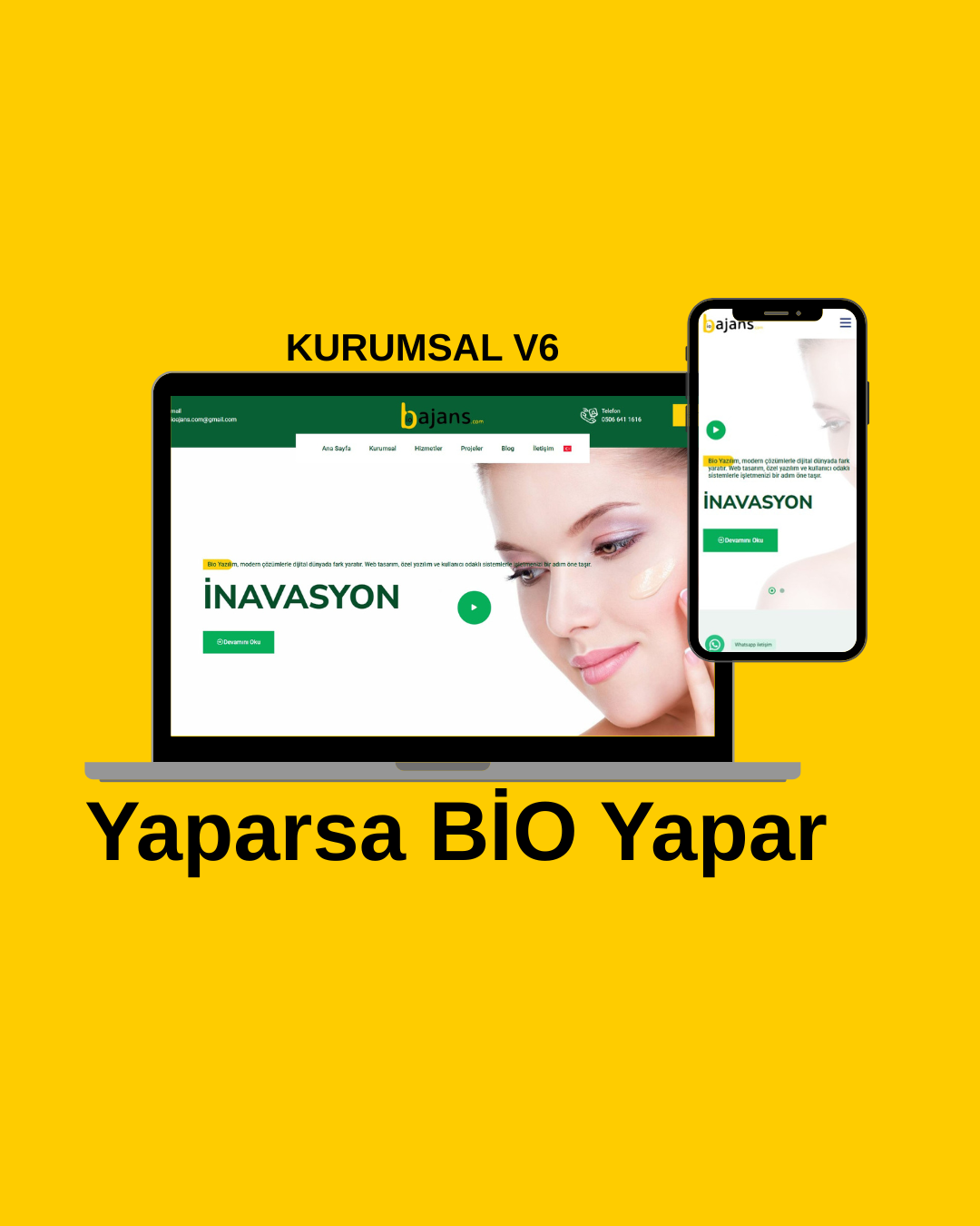 Her Sektöre Uyumlu Kurumsal v6 Yazılımı
