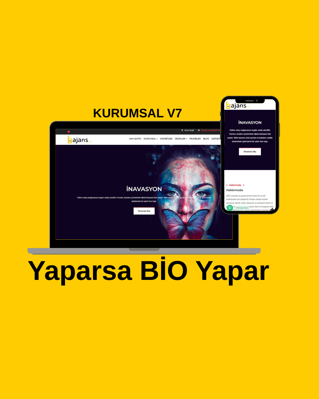 Her Sektöre Uyumlu Kurumsal v7 Yazılımı