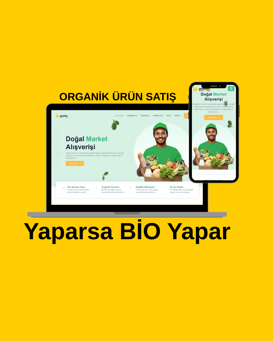 Kurumsal Organik Ürün Satış Yazılımı
