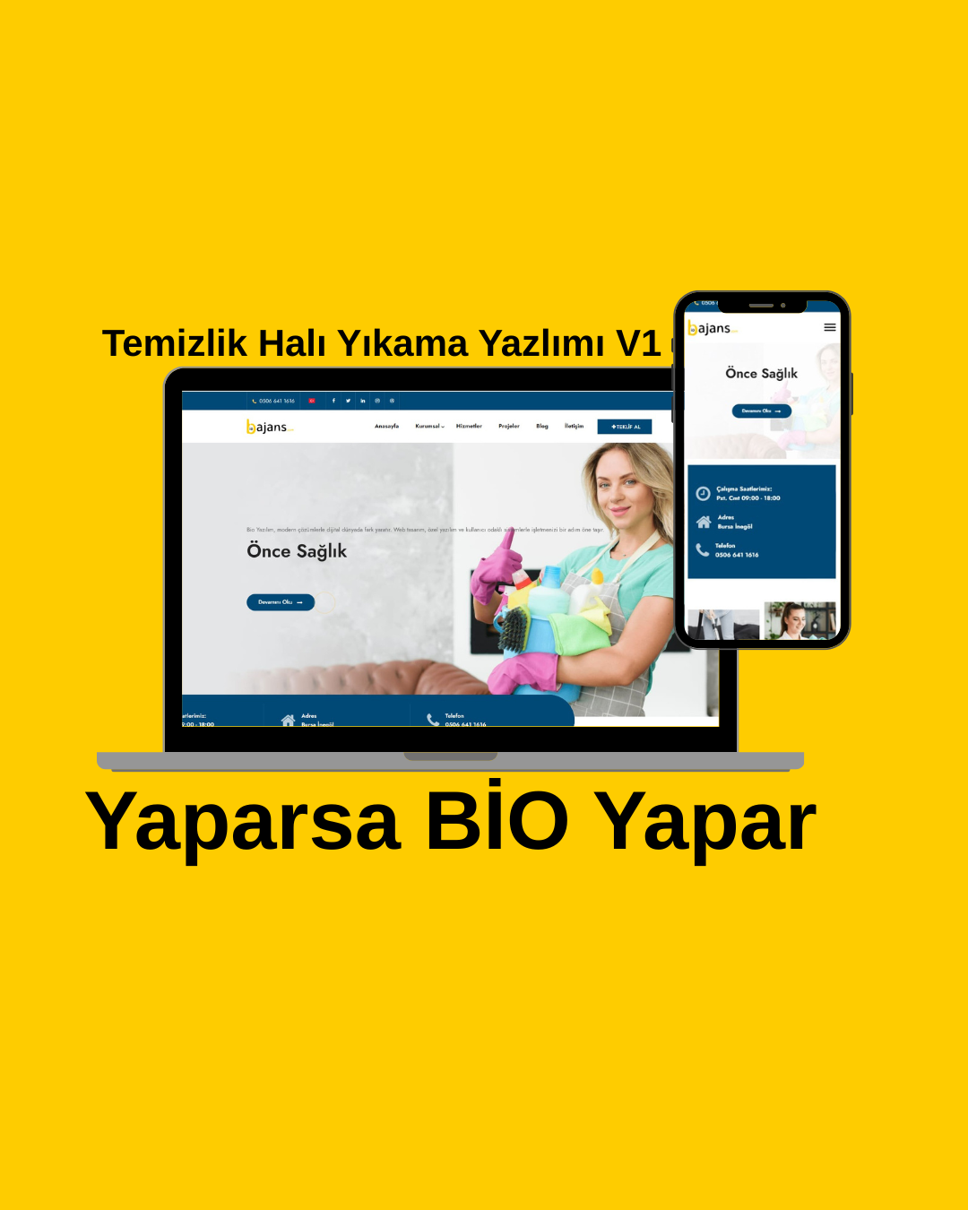 Temizlik Halı Yıkama Yazılımı v1